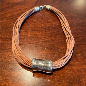 Silpada necklace with sterling silver charm